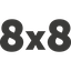 8x8