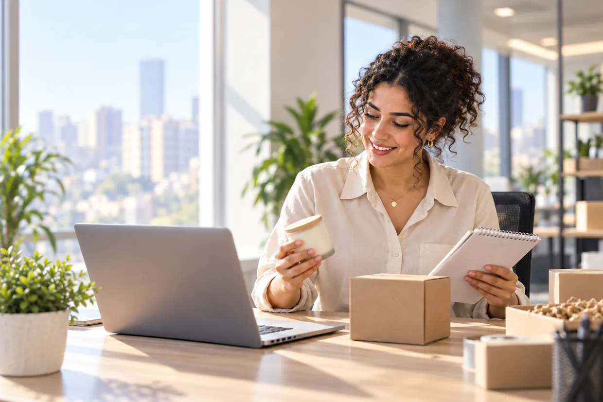 Shopify virtual assistant updating an online store